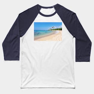 Sunny beach near Mirissa, Sri Lanka Baseball T-Shirt